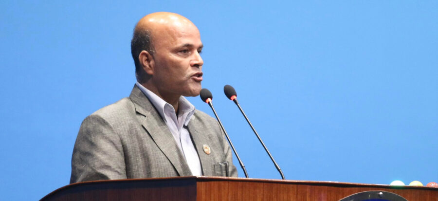 सांसद अमरेशको अभिव्यक्तिपछि संसदमा विवाद