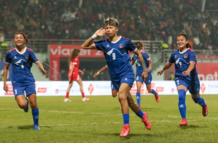 महिला फुटबलमा आज नेपाल र श्रीलङ्काको प्रतिष्पर्धा