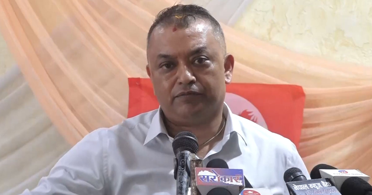 ‘०४६ पछि सत्तामा पुगेकाको सम्पत्ति छानबिन गरौँ’ – गगन थापा