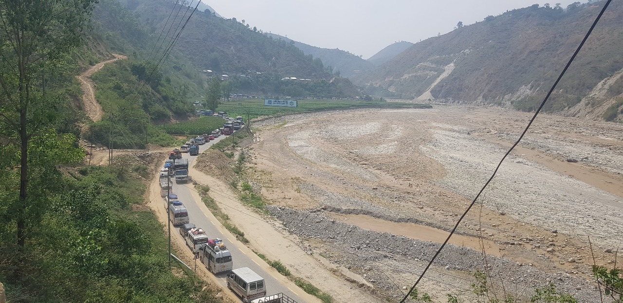 बिपी राजमार्गको काभ्रे खण्ड राति बन्द हुने