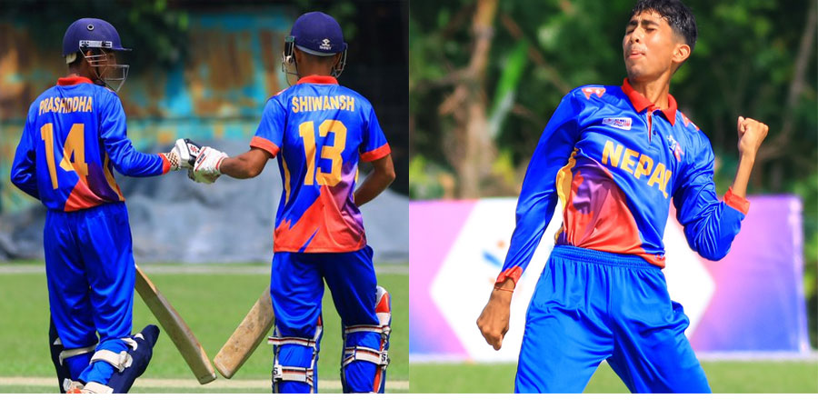 एसीसी यू–१६ इस्ट जोन: नेपालले जापानलाई ९ विकेटले हरायो