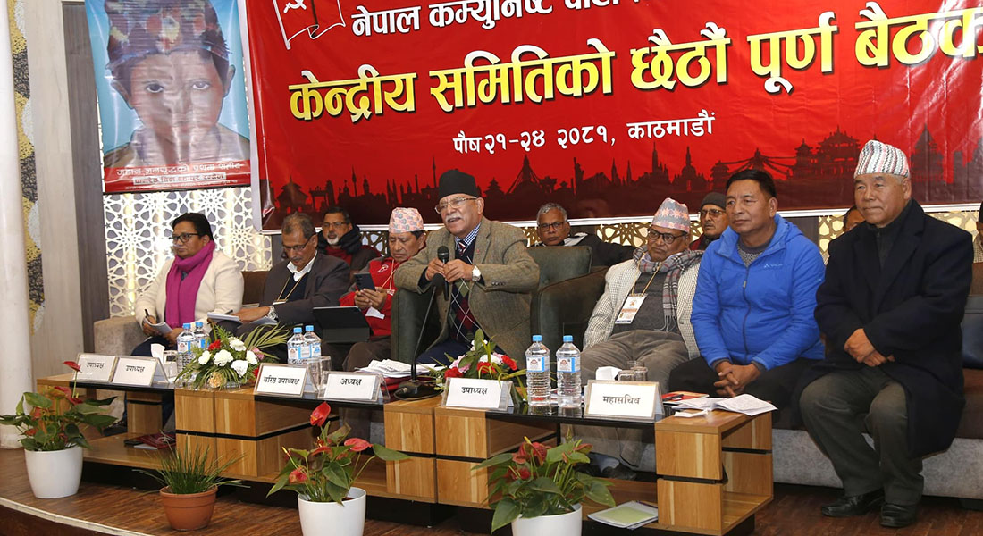 पूर्वउपराष्ट्रपति पुनलाई माओवादी उपाध्यक्षमा मनोनीत