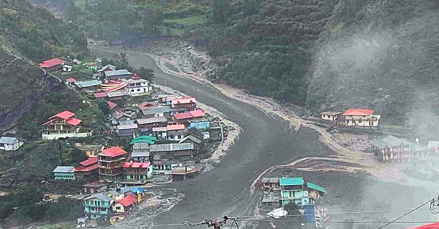 भारतको उत्तराखण्ड बाढीमा जाजरकोटका १३ जना बेपत्ता