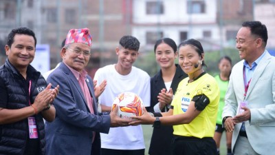 एन्फा महिला लिगको उद्घाटन खेलमा छहारी युवा क्लबको जित