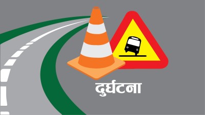 सुर्खेतबाट जुम्ला जाँदै गरेका फोर्स गाडी दैलेखमा दुर्घटना
