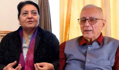 पूर्वराष्ट्रपति भण्डारी र  कोइरालाबिच भेटघाट