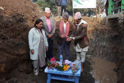 प्रमुख पर्यटकीय गन्तव्य बुलबुले उद्यानमा नयाँ ताल निर्माणको कार्य प्रारम्भ