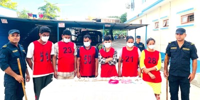 १५ तोला सुन र आठ लाख लुटेर भारतबाट फर्किएका ६ जना पक्राउ