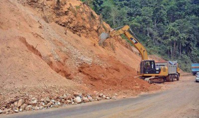 मुग्लिन–पोखरा सडक विस्तार : म्याद सकियो, काम सकिएन