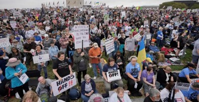 अमेरिकामा राष्ट्रपति डोनाल्ड ट्रम्पविरुद्ध देशव्यापी प्रदर्शन