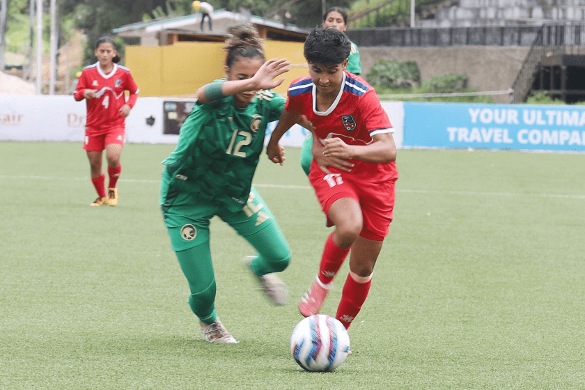 साउदी अरबलाई हराउँदै नेपाल यू–20 महिला टोलीको शानदार जित