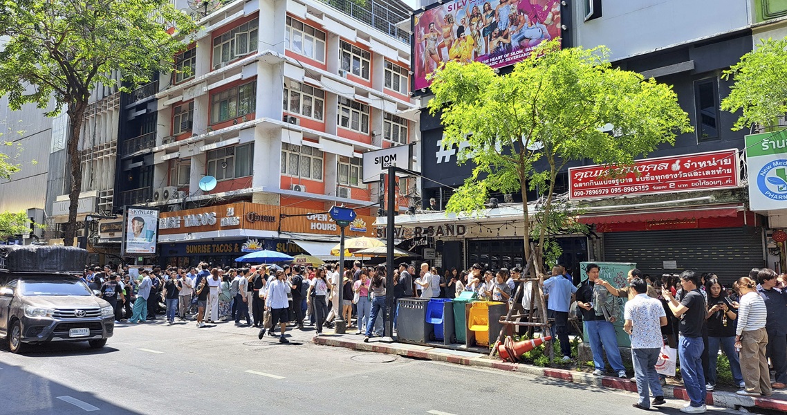 बैंककमा ७.७ म्याग्निच्युडको शक्तिशाली भूकम्प