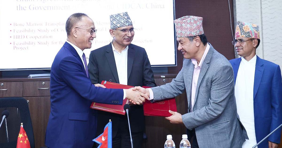 सीमापार विद्युत् प्रसारणका लागि नेपाल–चीनबीच सहमति