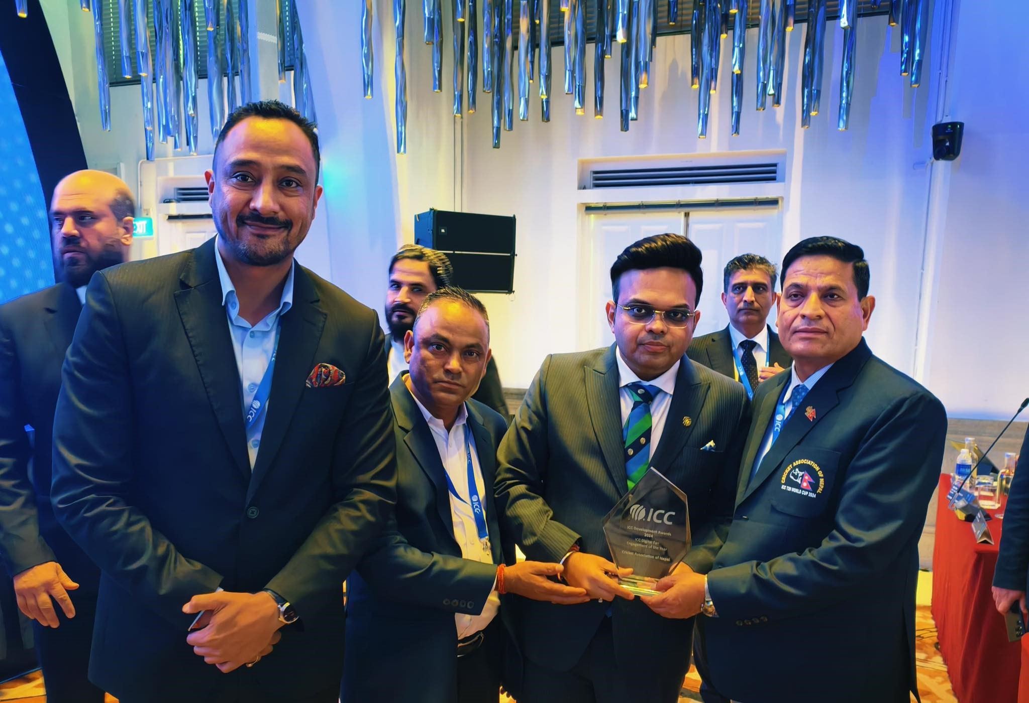 नेपालले फेरि जित्यो आईसीसीको ‘डिजिटल फ्यान इन्गेजमेन्ट अवार्ड’