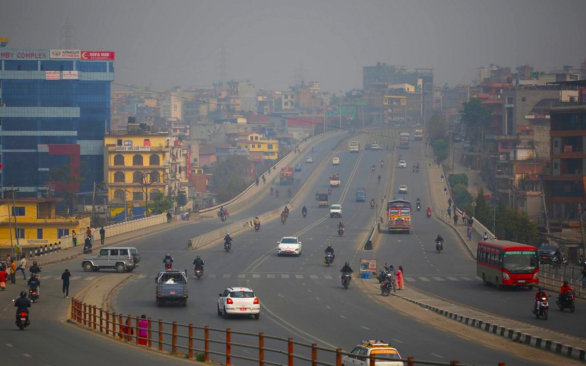 काठमाडौँ उपत्यकाको वायु प्रदूषण उच्च