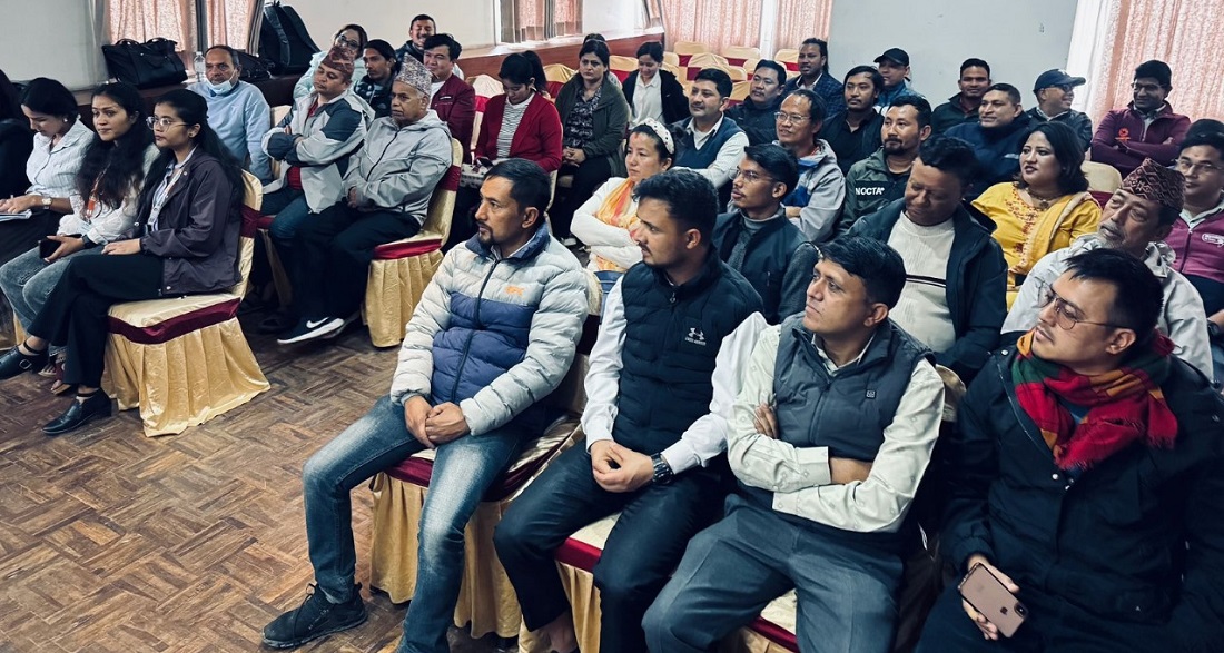 पत्रकारका लागि ललितपुरमा  ‘सकारात्मक सोच’ अभिमुखीकरण कार्यक्रम